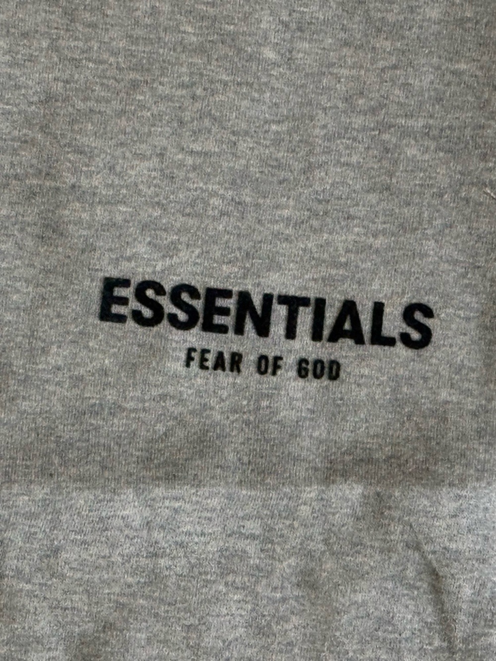 Fear of God Essentials Sweatpants Dark Oatmeal Medium Oversized Fleece Joggers - Picture 3 of 10